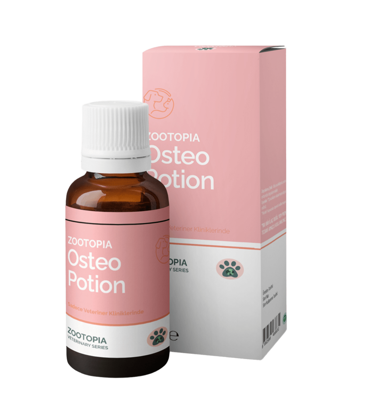 Kedi ve Köpek Zootopia Osteo Potion – Lokomotor Sistem Desteği 120 ml