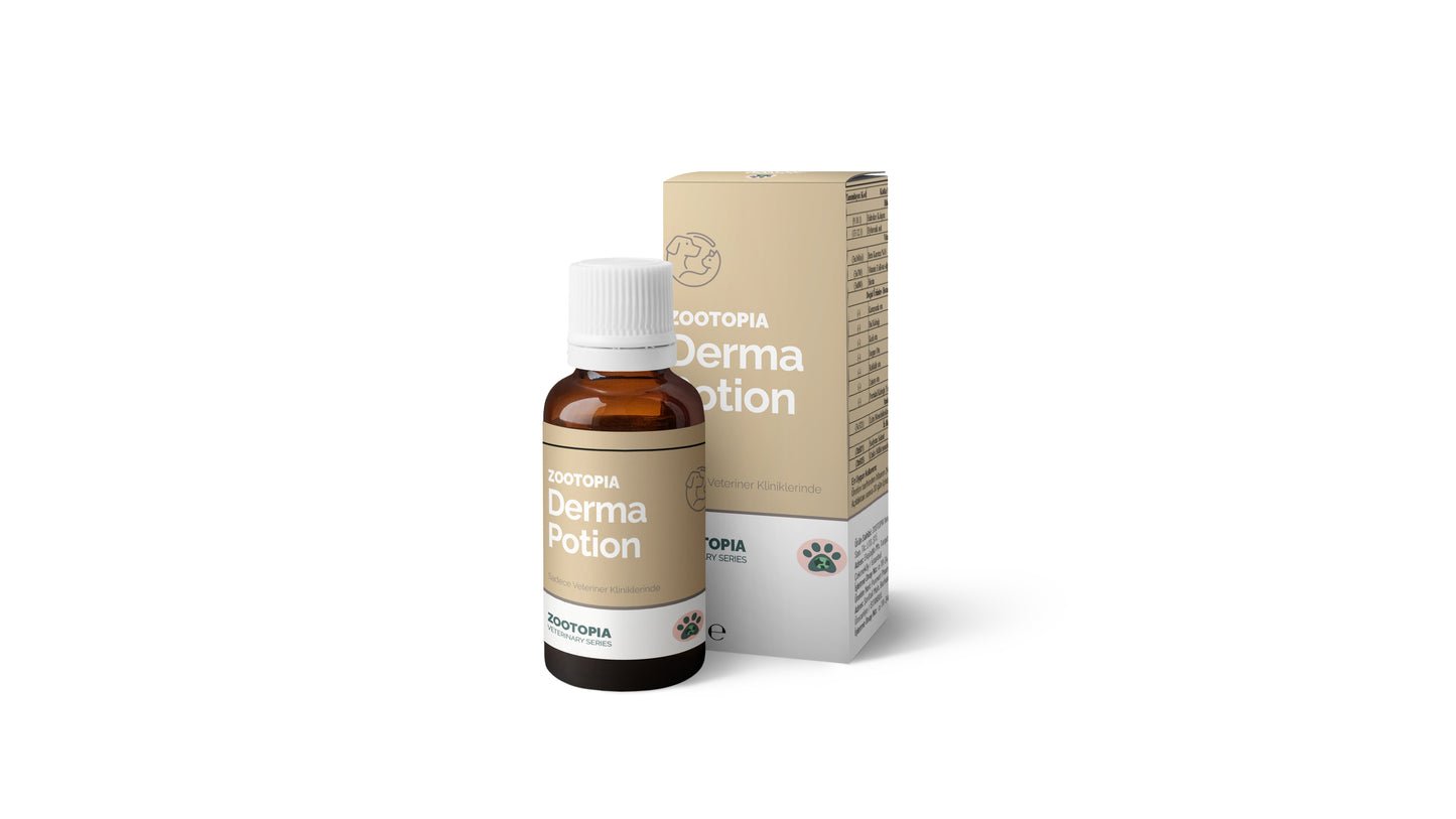 Kedi ve Köpek Derma Potion – Deri ve Tüy Sağlığı 120 ml